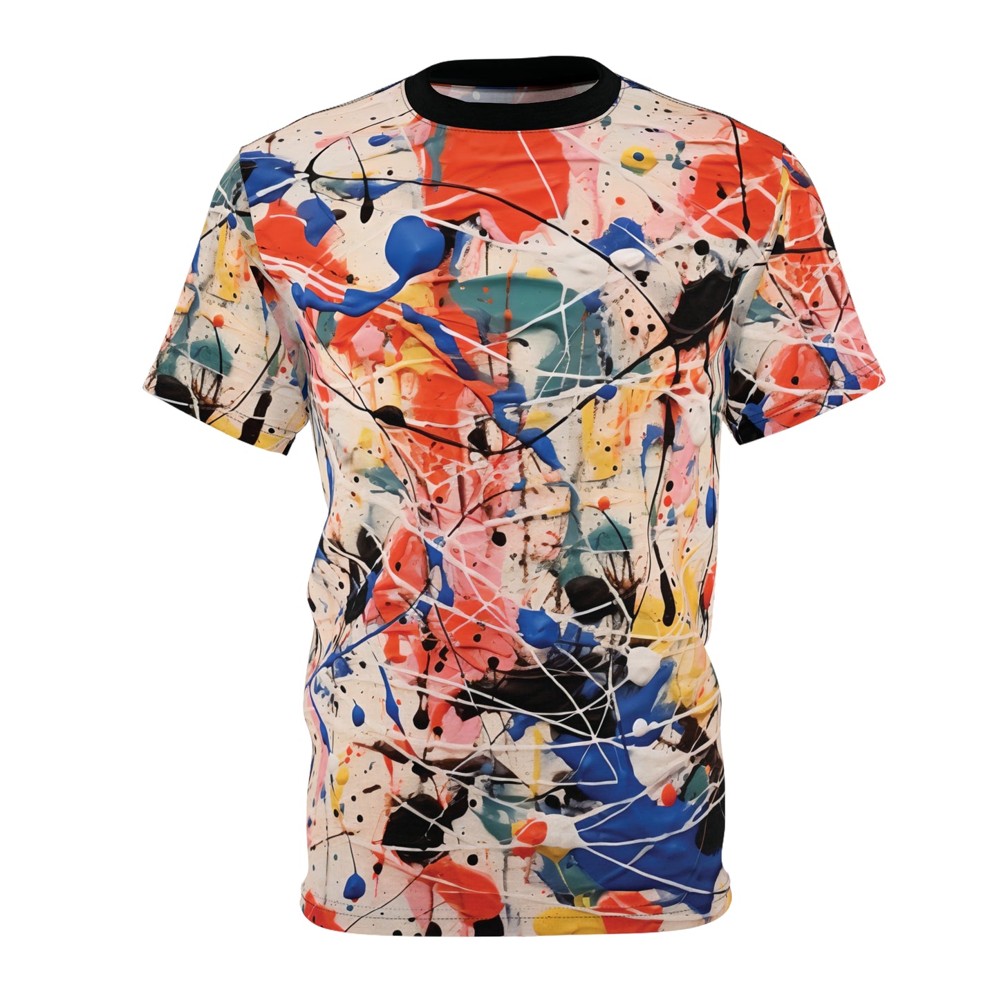 Abstract Jackson Pollock Inspired T-Shirt