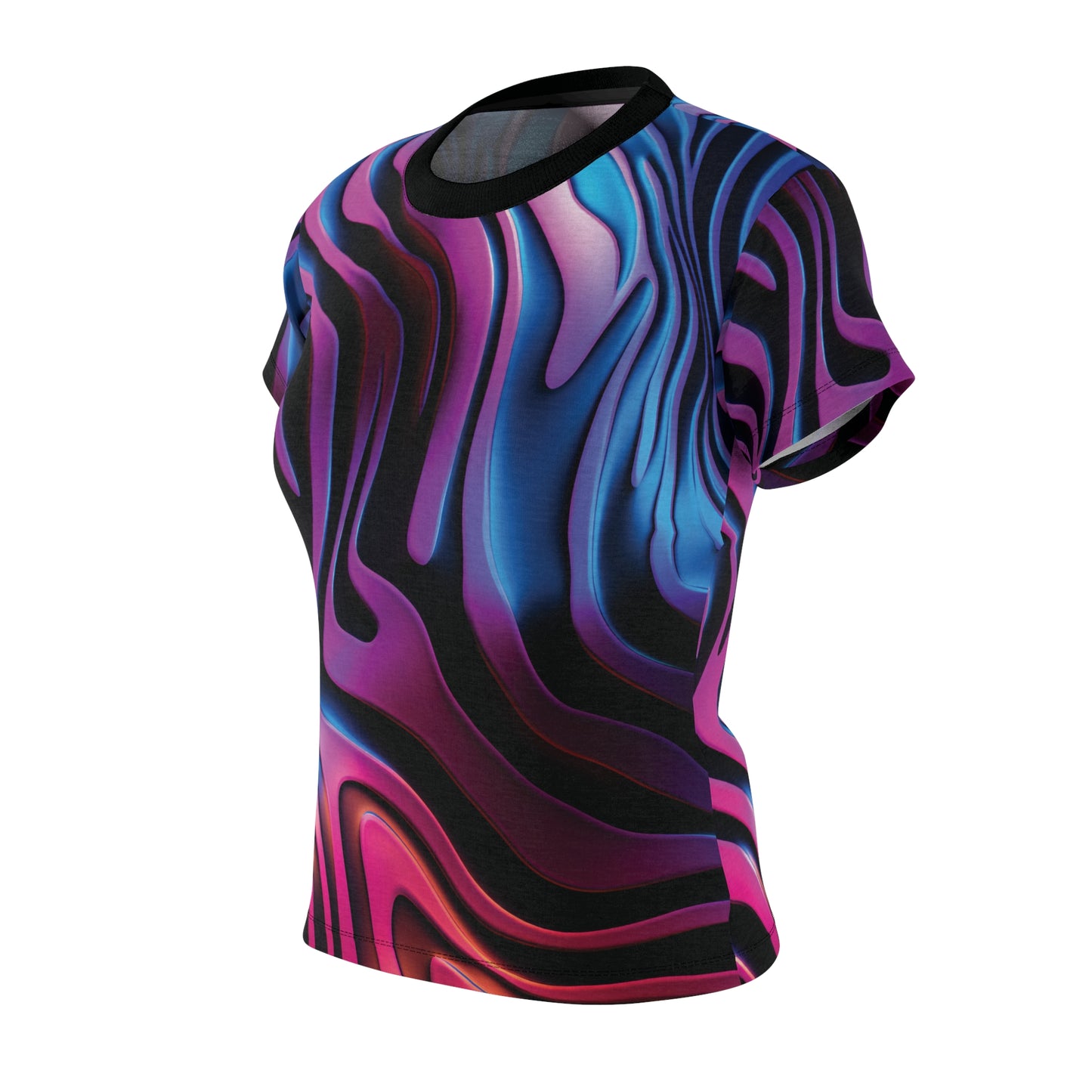 Stylish Colorful Zebra Skin T-Shirt