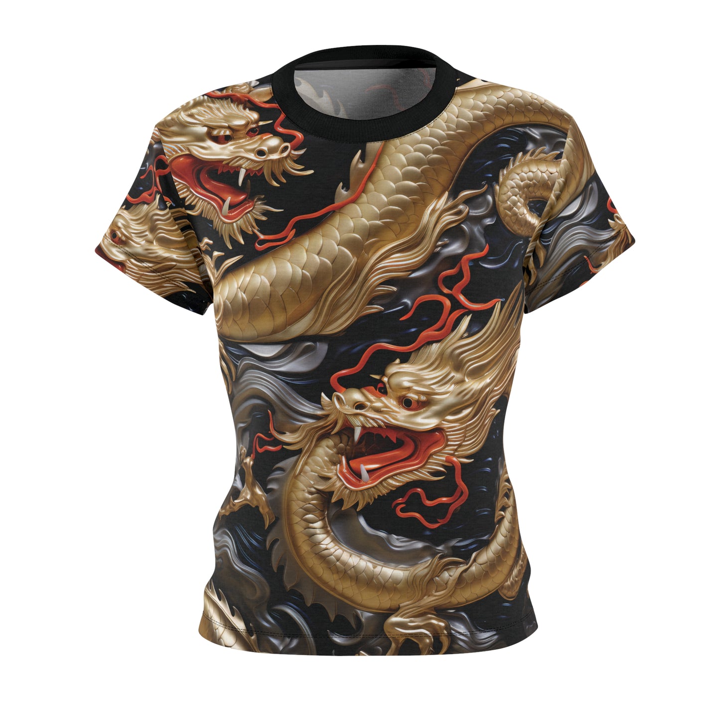 Golden Chinese Dragon T-Shirt