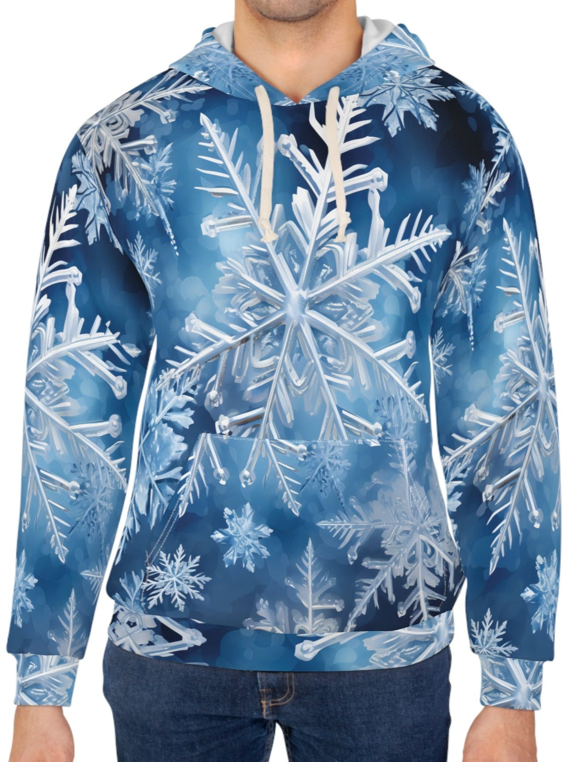 Frosty Snowflake Not Only For Christmas Hoodie