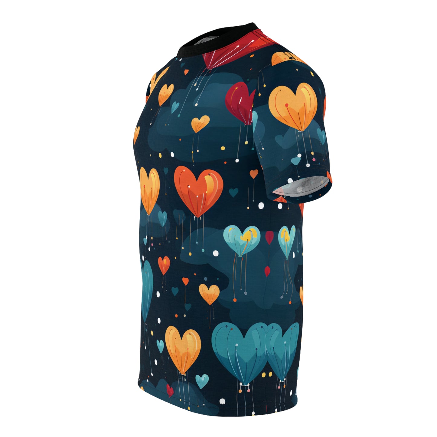 Hearts Rain Down Baloons T-Shirt