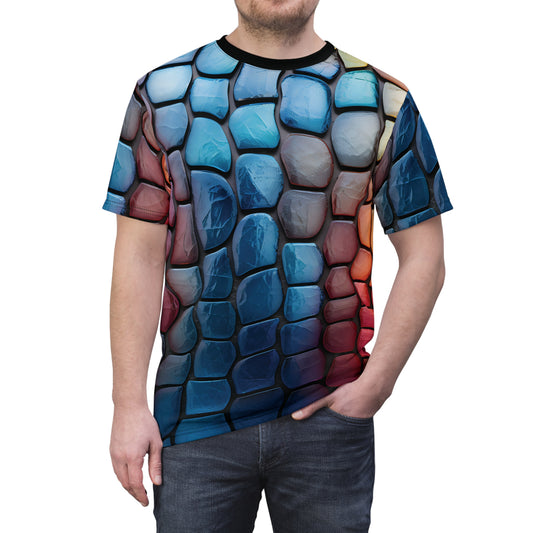 Glass Pebbles Colorful Mosaic T-Shirt