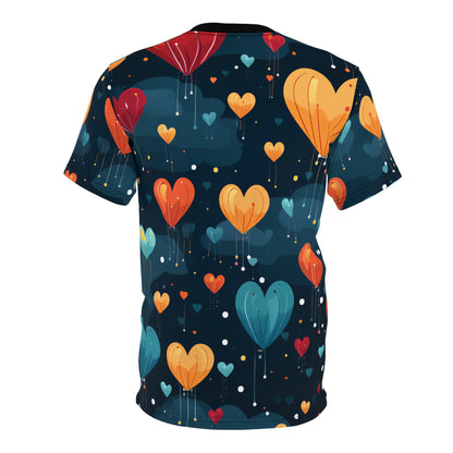 Hearts Rain Down Baloons T-Shirt