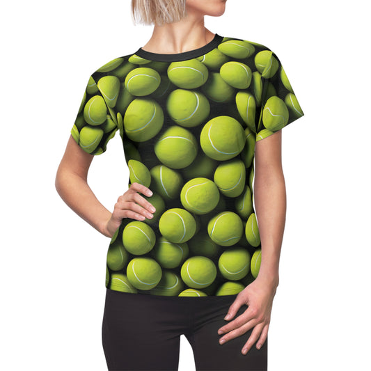 Tennis Balls Pattern T-Shirt