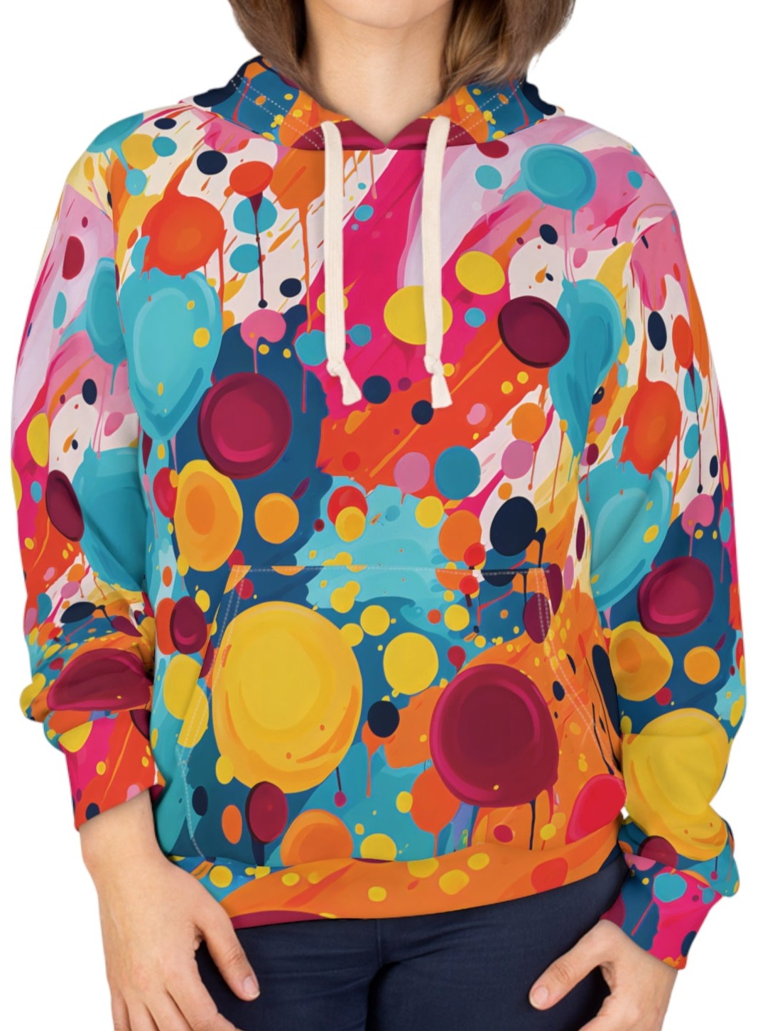 Pop Art Paint Bubbles Hoodie