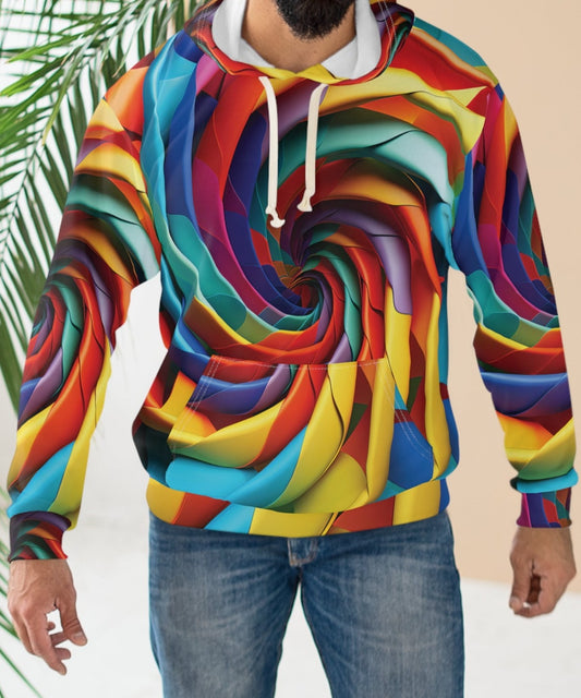 Magical Color Spiral Hoodie