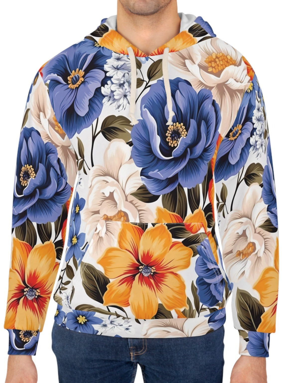 Floral Botanical Blossom  Hoodie