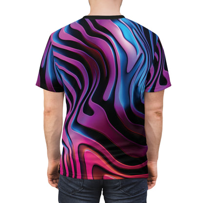 Stylish Colorful Zebra Skin T-Shirt