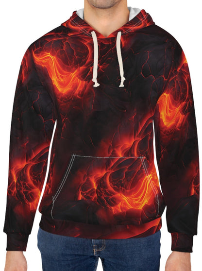 Volcano Lava On Fire Hoodie