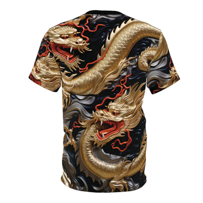 Golden Chinese Dragon T-Shirt