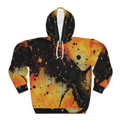 Crazy Splatter Paint Hoodie