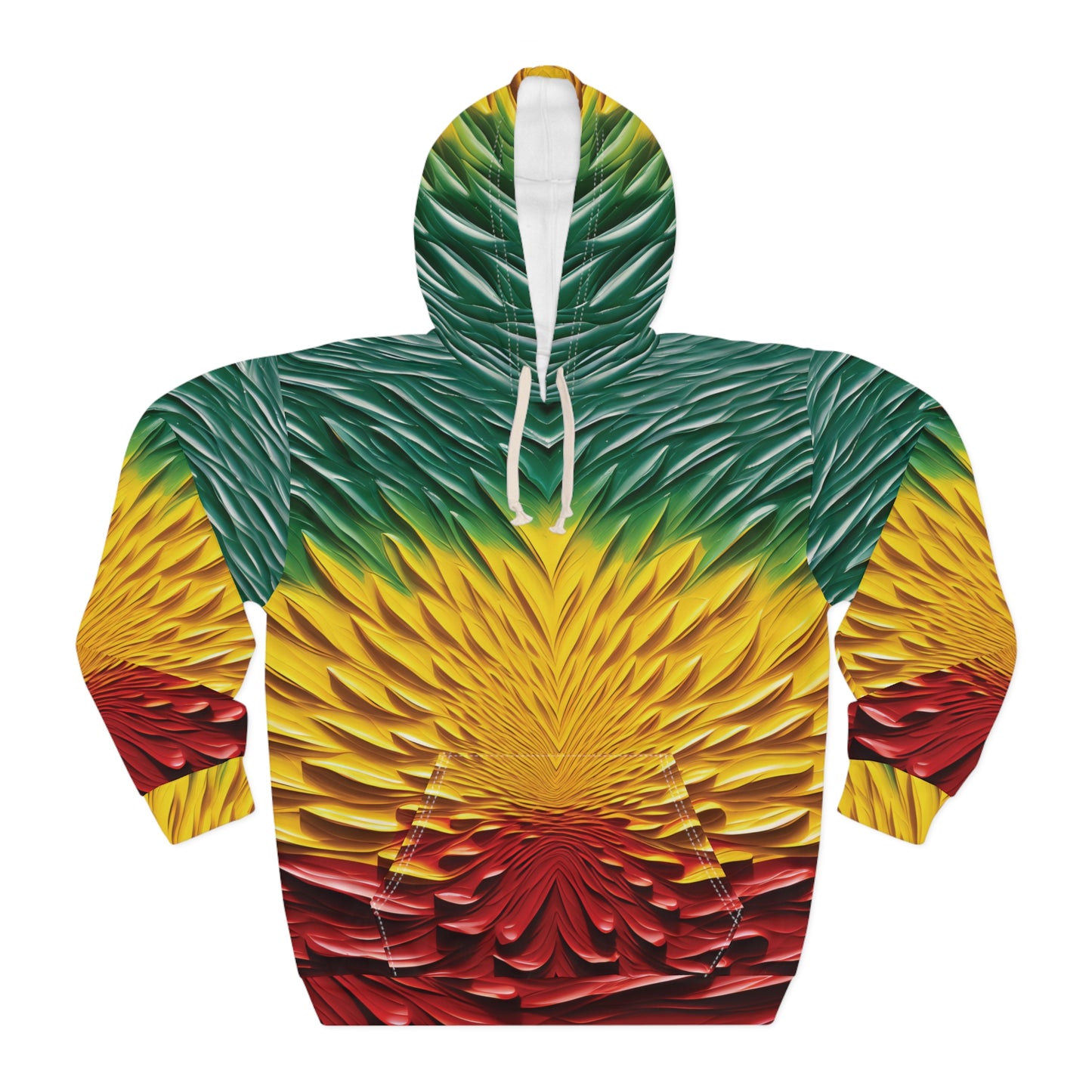 African Furry Parrot Hoodie