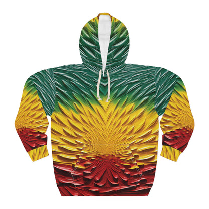 African Furry Parrot Hoodie