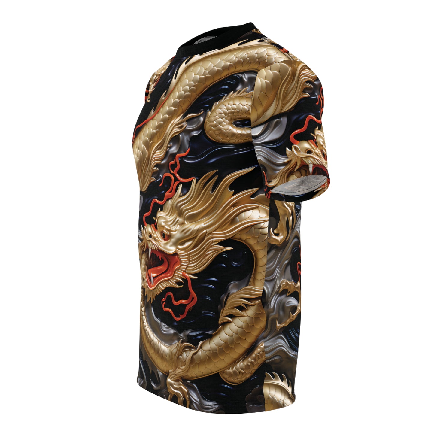 Golden Chinese Dragon T-Shirt