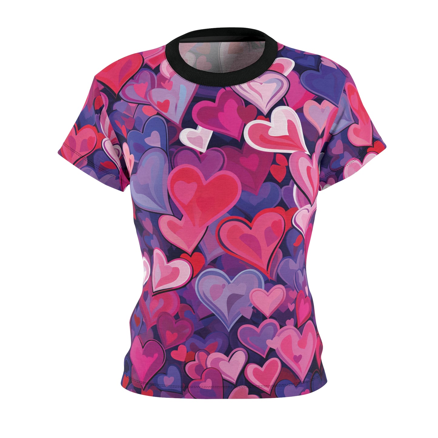 Not Only Vallentine Pink Hearts T-Shirt