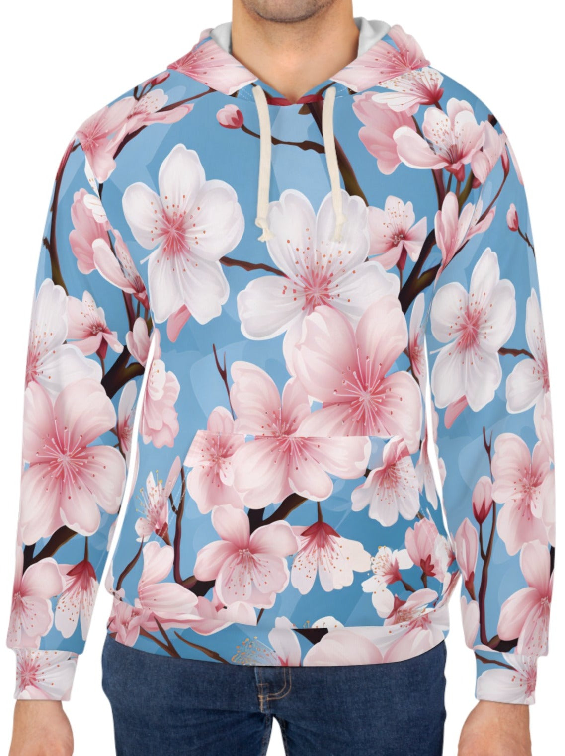 Romantic Cherry Blossom Hoodie