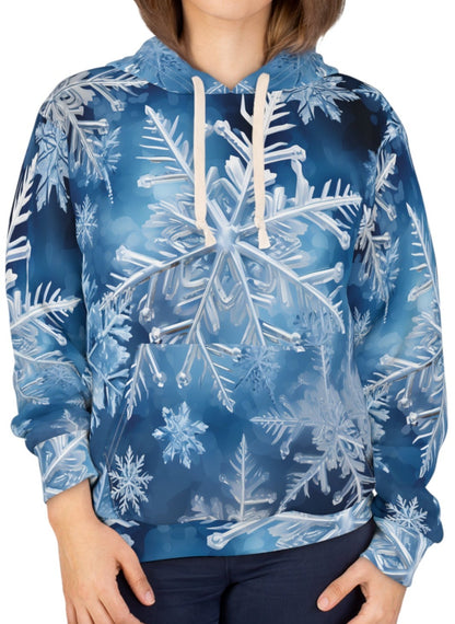 Frosty Snowflake Not Only For Christmas Hoodie