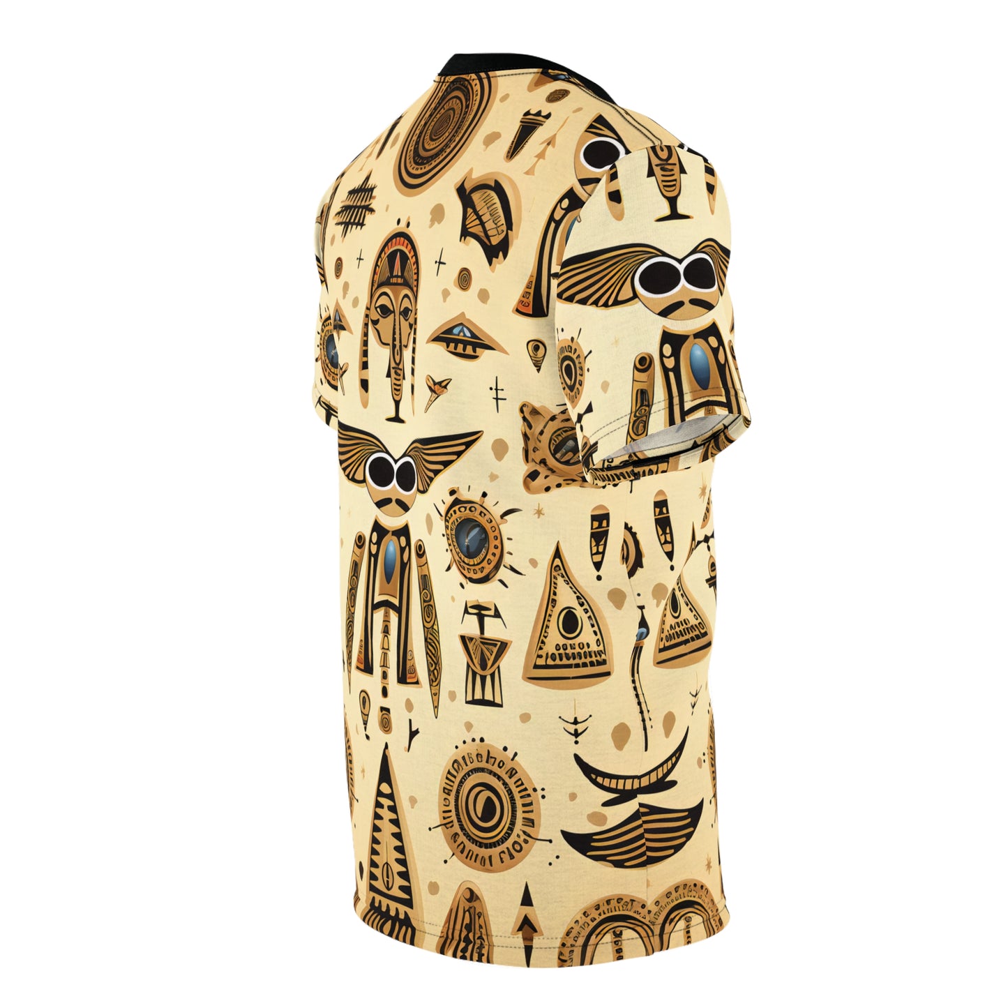 Egyptian and Aztec Hieroglyphics Fusion T-Shirt