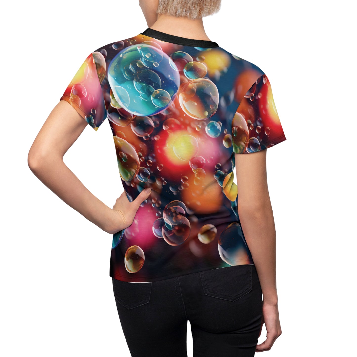 Bubbles And Lights In Universe T-Shirt