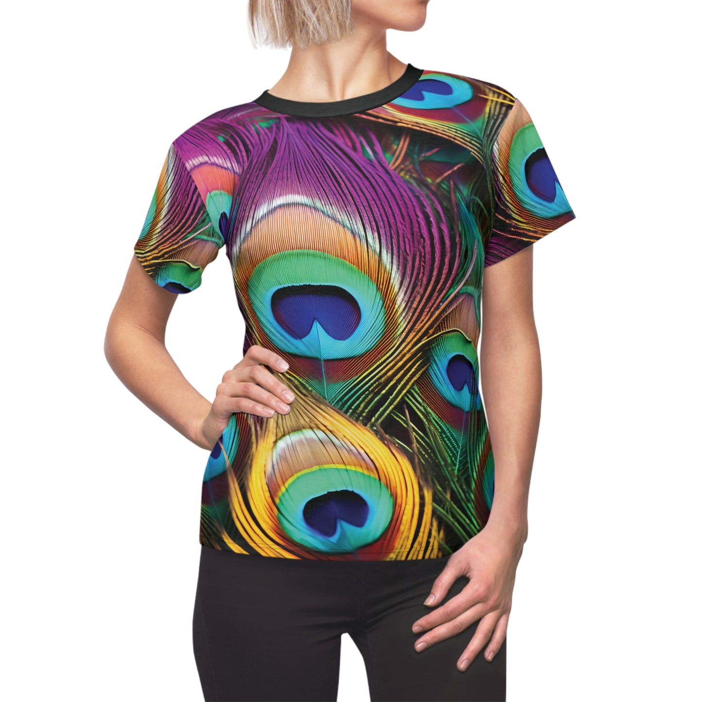 Shocking Peacock Eyes T-Shirt