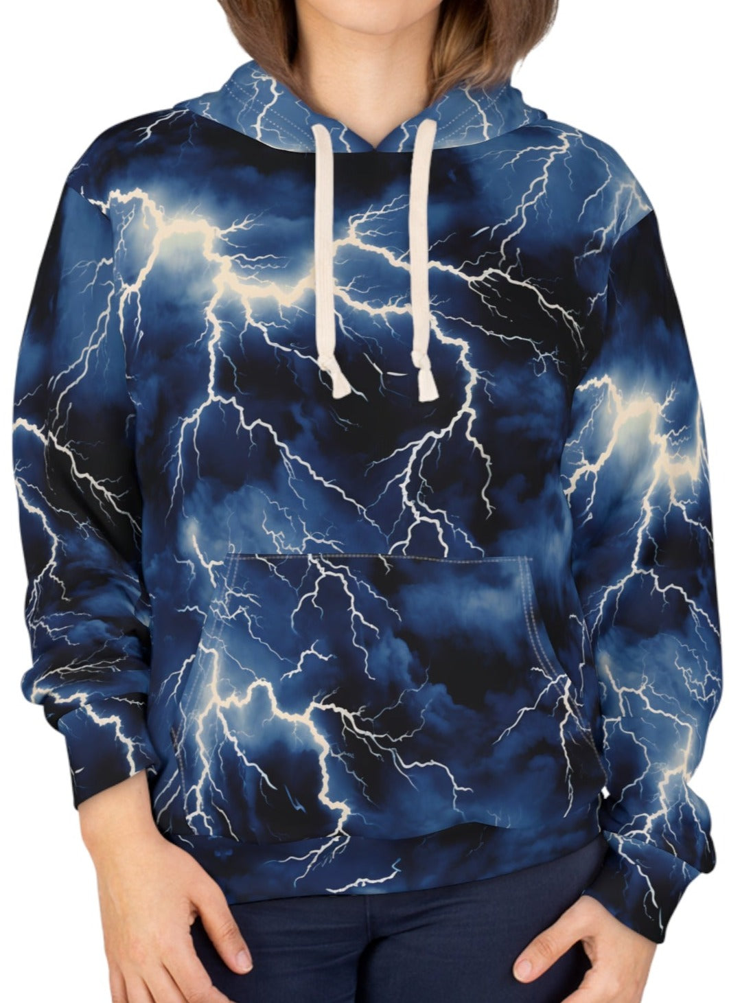 Thunder And Lightning Stormy Hoodie