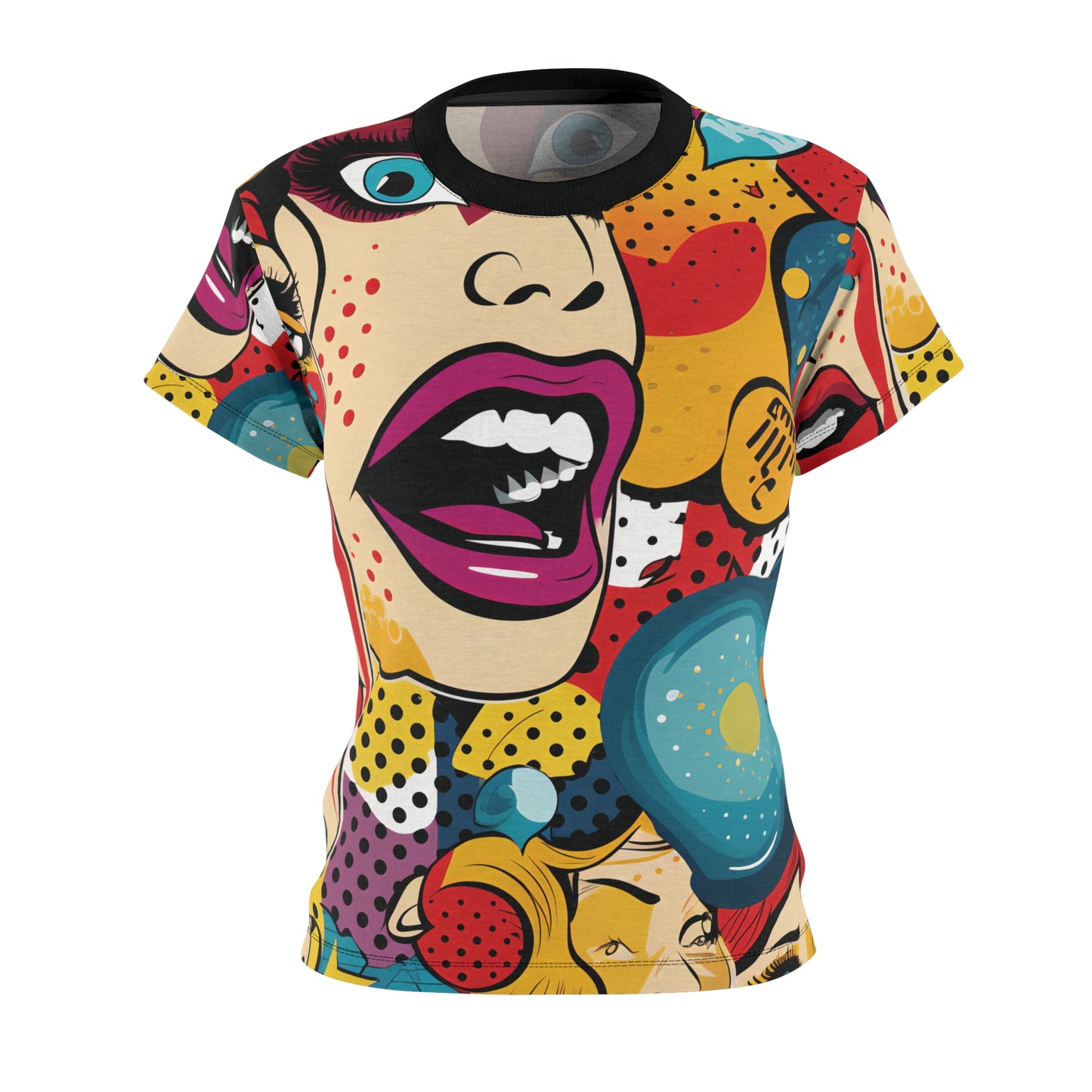 Pop Art Chick Funky T-Shirt