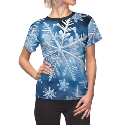 Frosty Snowflake Not Only For Christmas T-Shirt