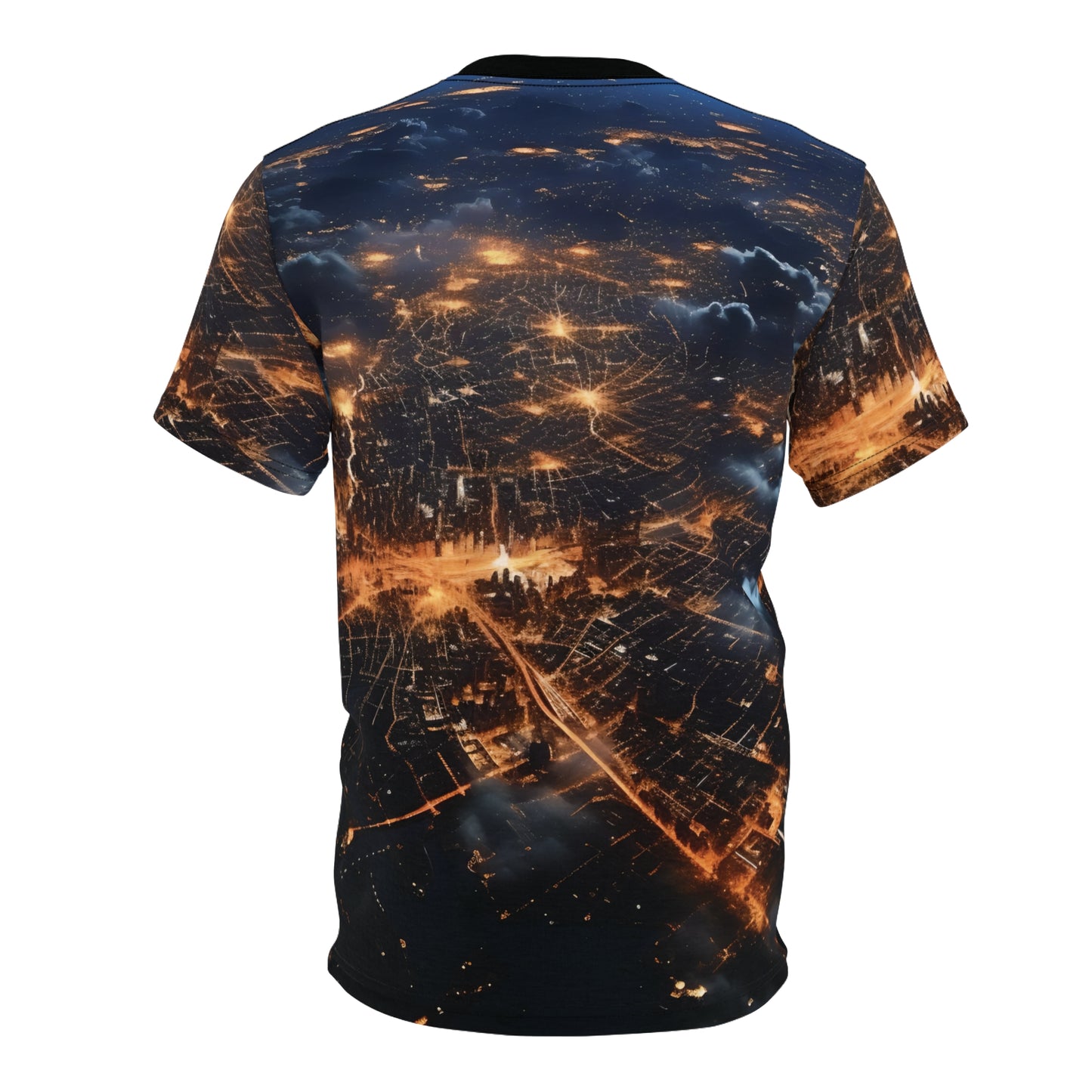 Night City From Space T-Shirt