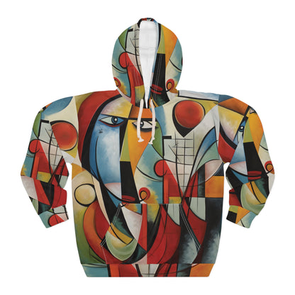 Cubist Pablo Picasso Inspired Hoodie