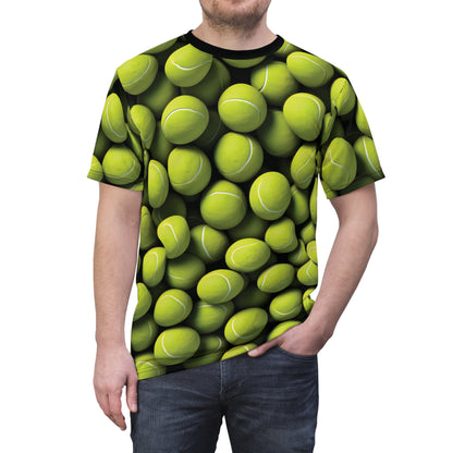 Tennis Balls Pattern T-Shirt