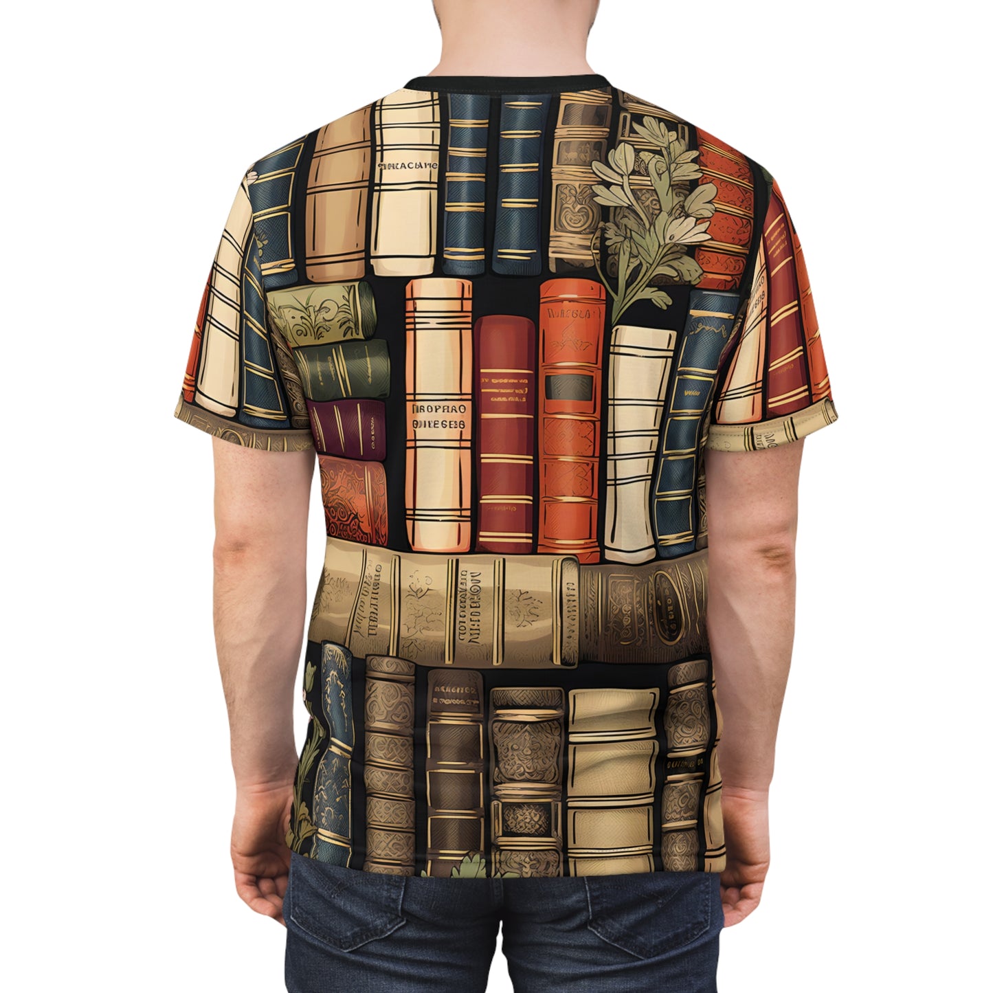 Vintage Bookshelf T-Shirt