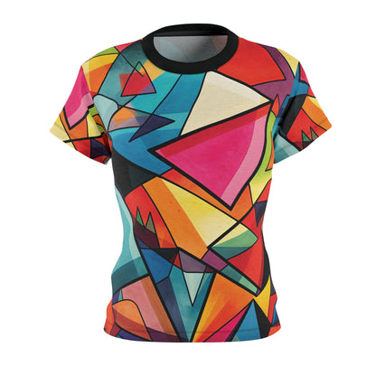 Geometric Shapes Abstract Artwork T-Shirt