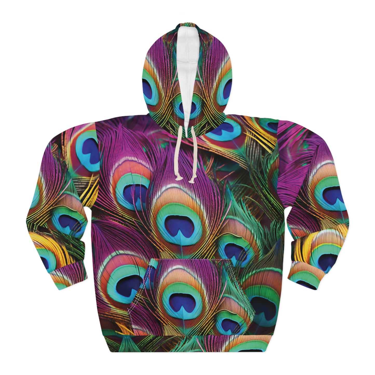 Shocking Peacock Eyes Hoodie