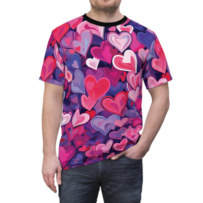 Not Only Vallentine Pink Hearts T-Shirt