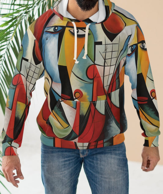 Cubist Pablo Picasso Inspired Hoodie