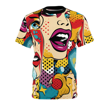 Pop Art Chick Funky T-Shirt