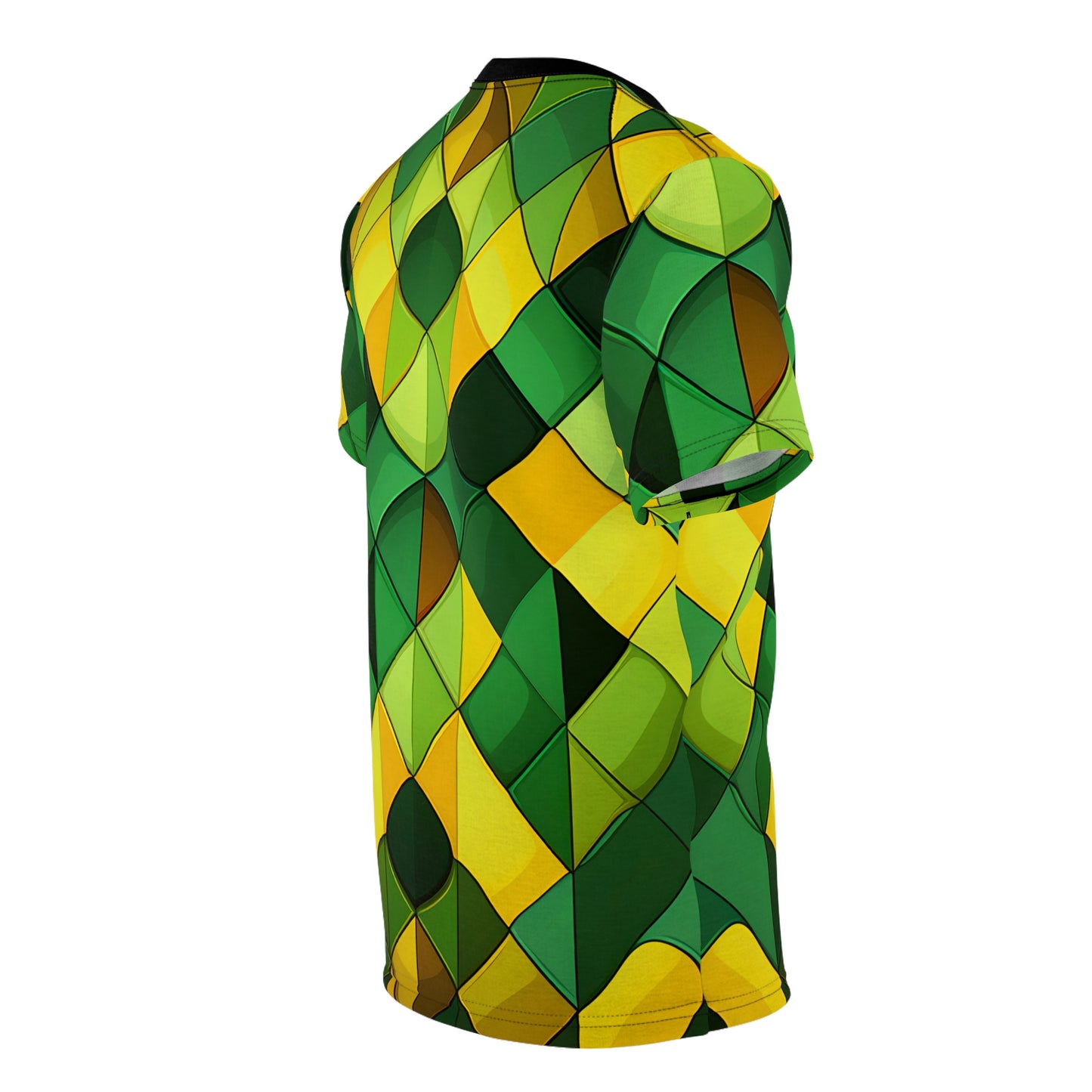 Yellow Green Mosaic T-Shirt