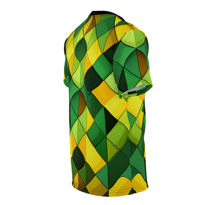 Yellow Green Mosaic T-Shirt