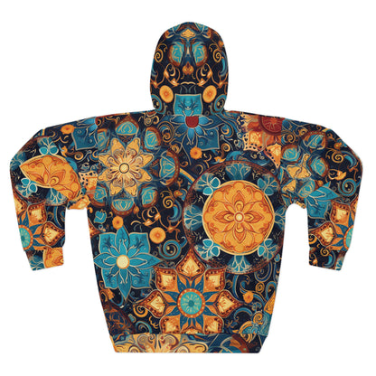 Indian Flowers And Ornaments Hoodie