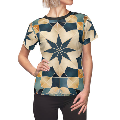 Moroccan Tile and Carpet Fusion T-Shirt