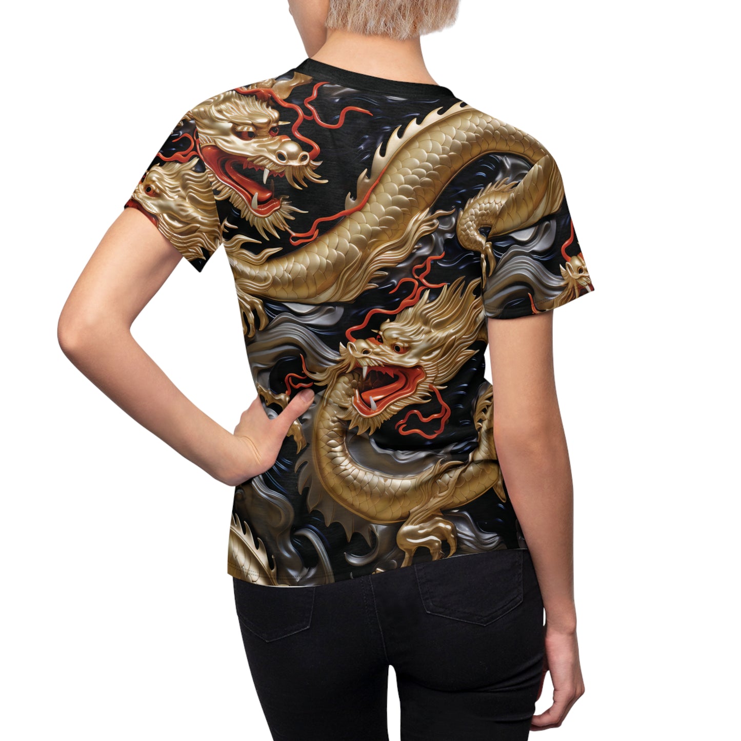 Golden Chinese Dragon T-Shirt