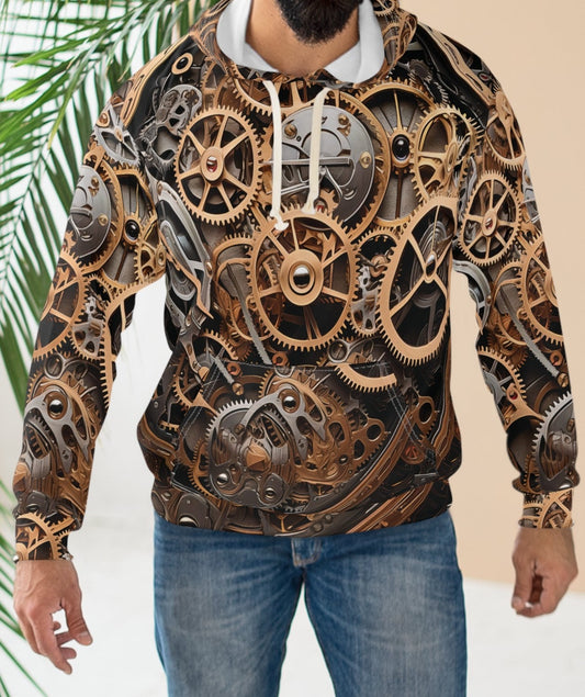 Mechanical Movement Watch Gear Hoodie