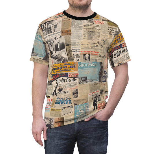 Vintage Newspaper T-Shirt