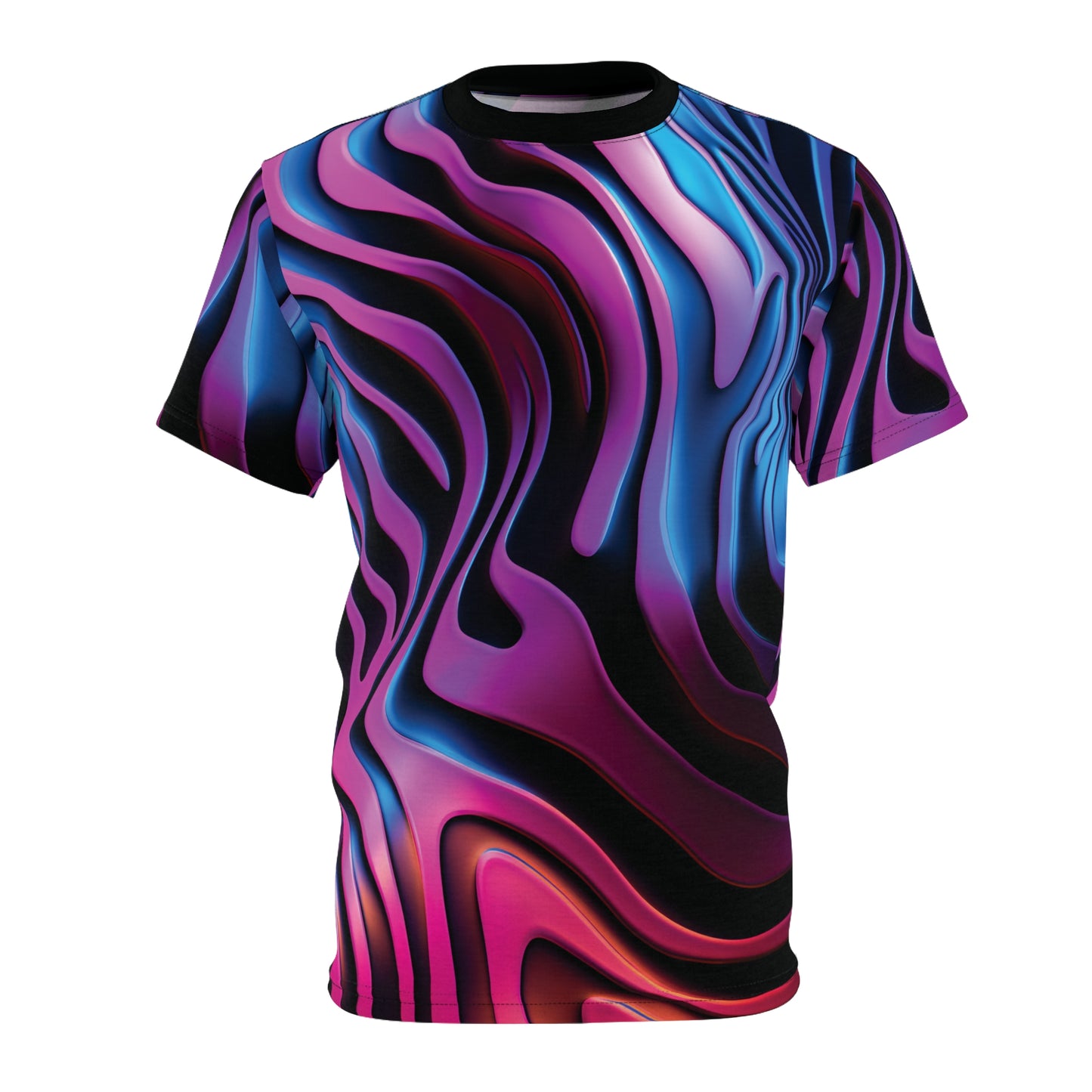 Stylish Colorful Zebra Skin T-Shirt