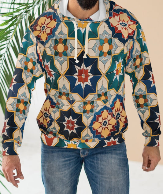 Moroccan Ornaments Carpet Hoodie