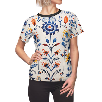 Traditional Flower Ornaments T-Shirt