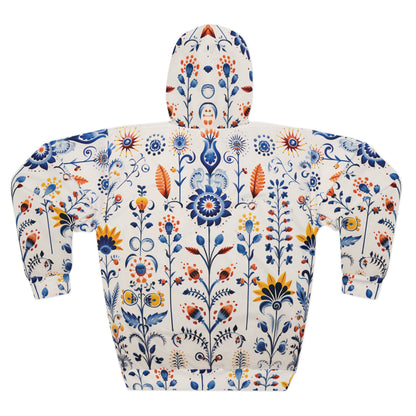 Traditional Flower Ornaments Hoodie