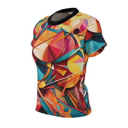 Abstract Colorful Geometrical Artwork T-Shirt